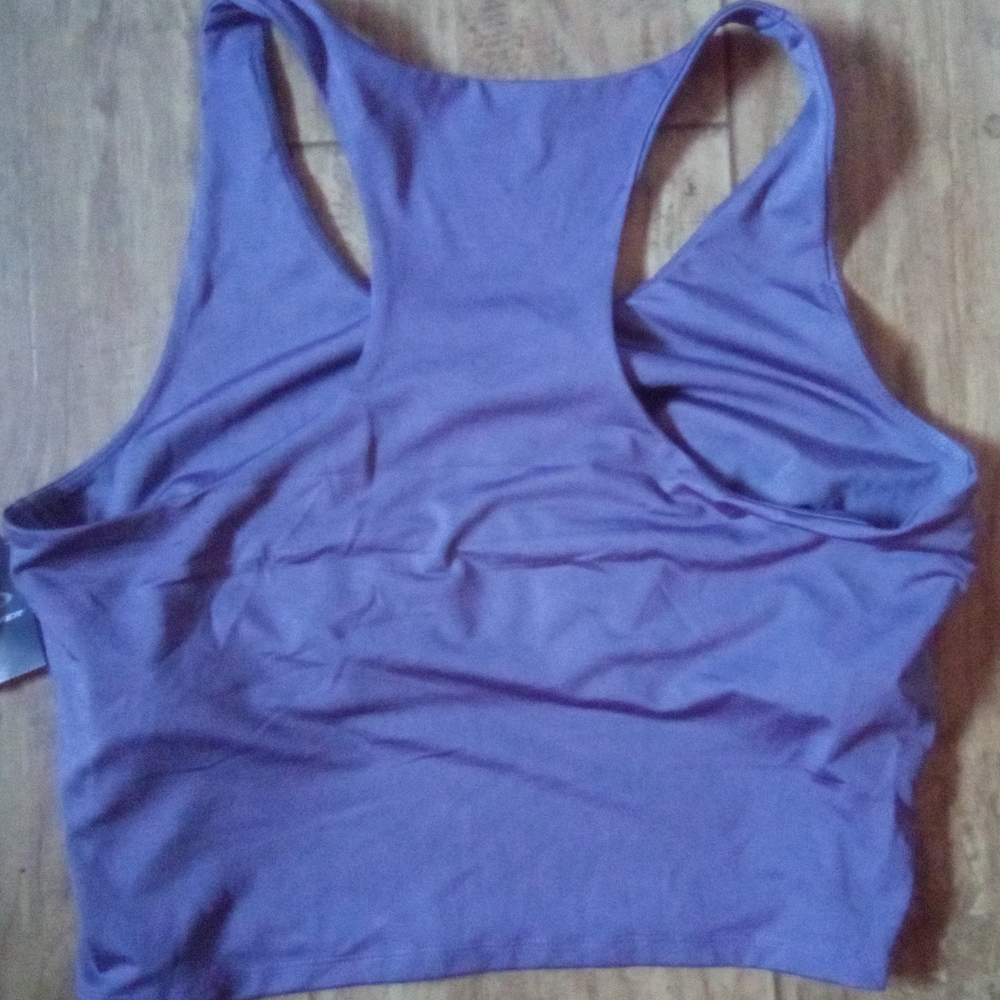 Purple Racerback Tank Top - Picture 3 of 3